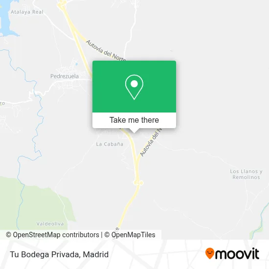 Tu Bodega Privada map