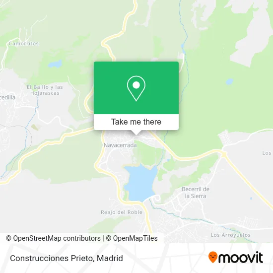 Construcciones Prieto map