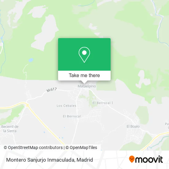 mapa Montero Sanjurjo Inmaculada