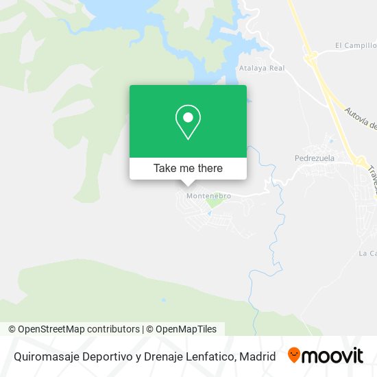 Quiromasaje Deportivo y Drenaje Lenfatico map