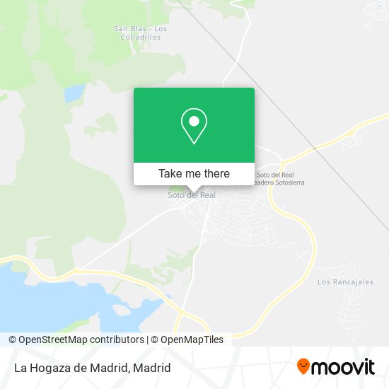 La Hogaza de Madrid map