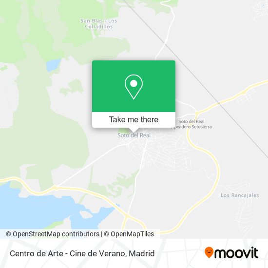 Centro de Arte - Cine de Verano map
