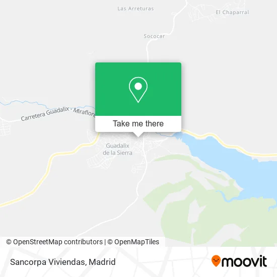 Sancorpa Viviendas map