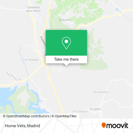 Home Vets map