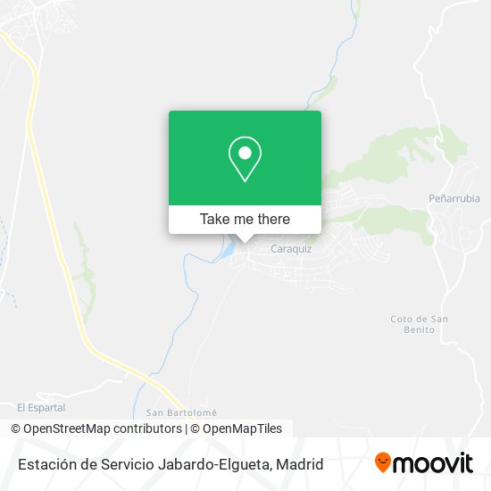 mapa Estación de Servicio Jabardo-Elgueta