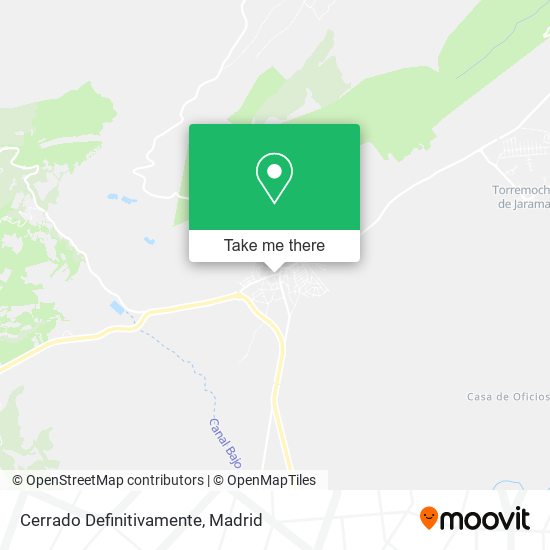 Cerrado Definitivamente map