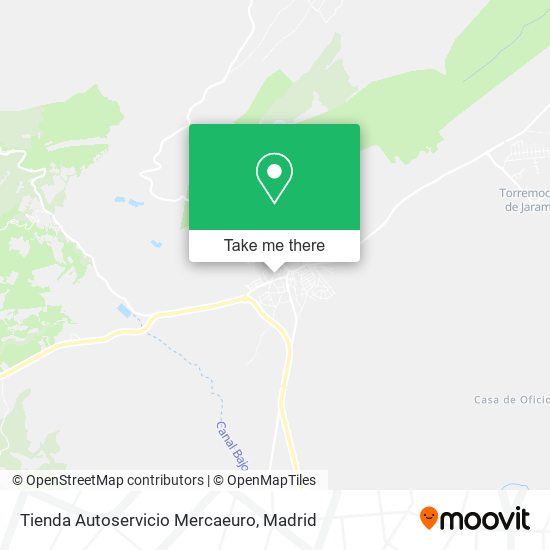 Tienda Autoservicio Mercaeuro map