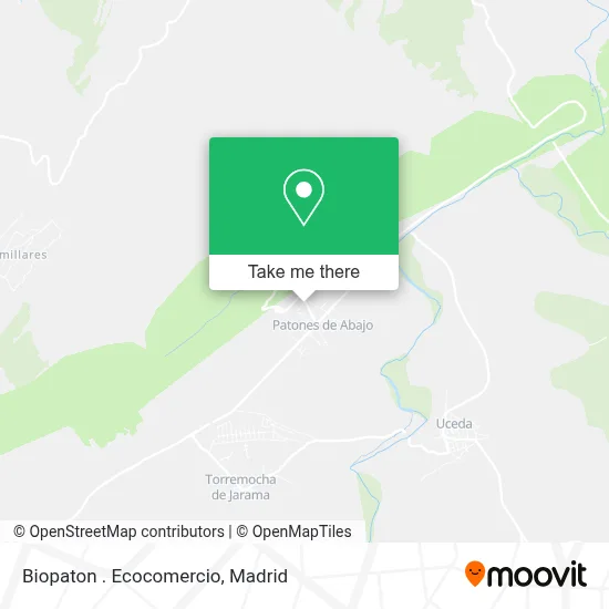 Biopaton . Ecocomercio map