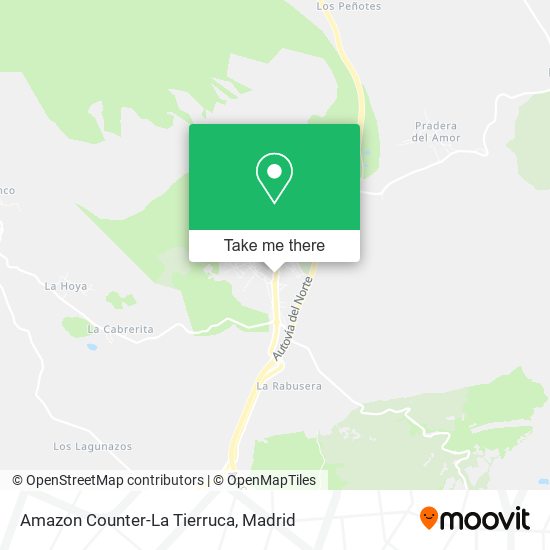 mapa Amazon Counter-La Tierruca