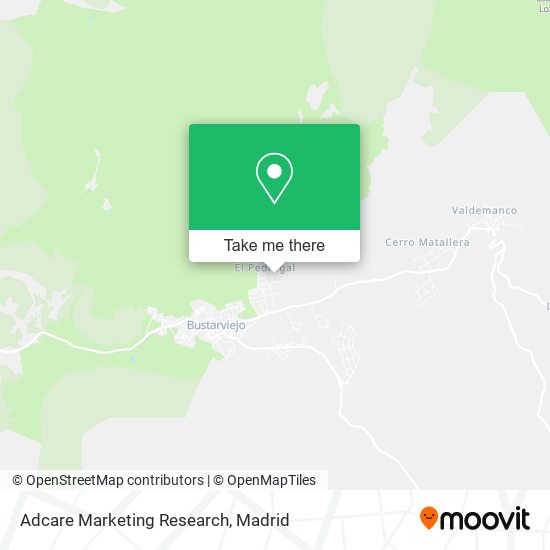 Adcare Marketing Research map