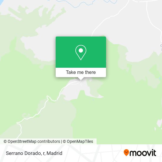 mapa Serrano Dorado, r