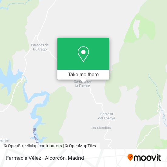 Farmacia Vélez - Alcorcón map