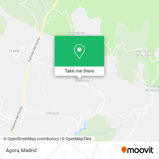 Ágora map