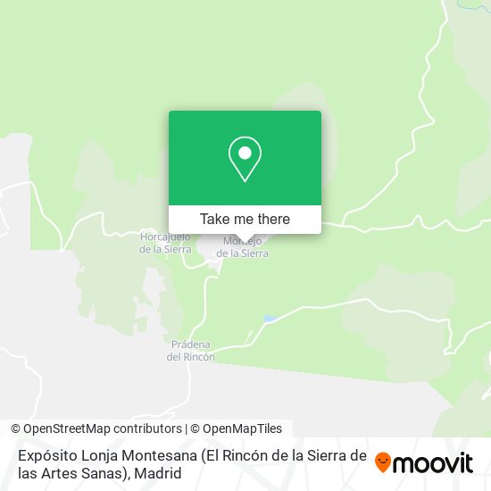 Expósito Lonja Montesana (El Rincón de la Sierra de las Artes Sanas) map