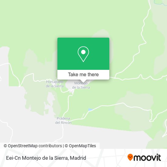 Eei-Cn Montejo de la Sierra map