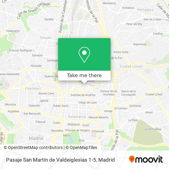 mapa Pasaje San Martín de Valdeiglesias 1-5