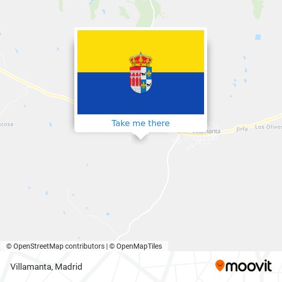 Villamanta map