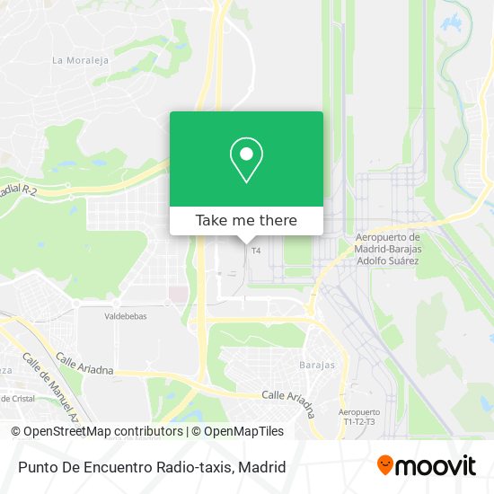 Punto De Encuentro Radio-taxis map