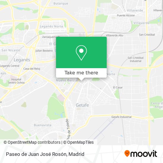 Paseo de Juan José Rosón map