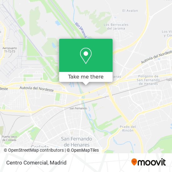 Centro Comercial map