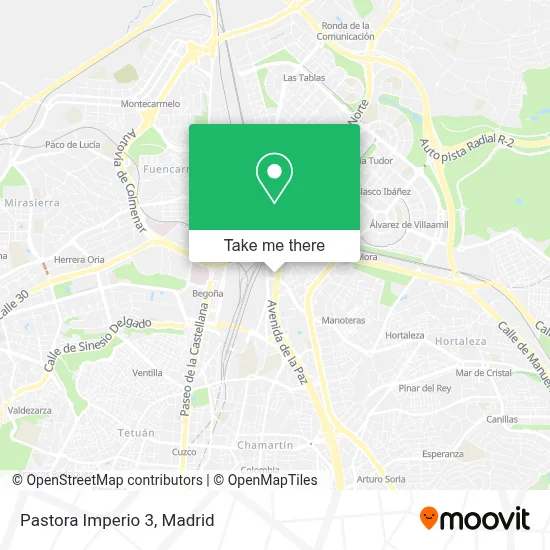 Pastora Imperio 3 map