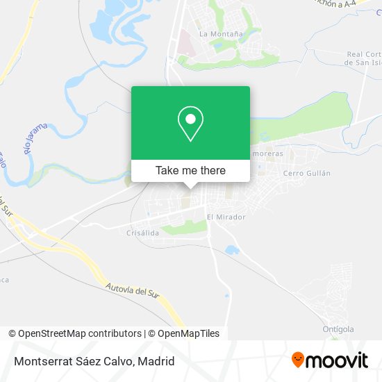 Montserrat Sáez Calvo map
