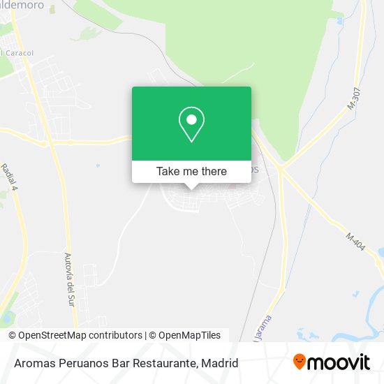 Aromas Peruanos Bar Restaurante map
