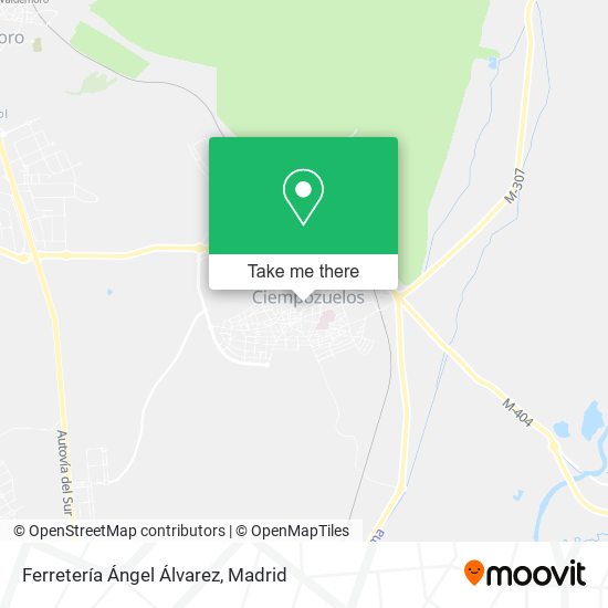 Ferretería Ángel Álvarez map