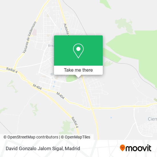David Gonzalo Jalom Sigal map