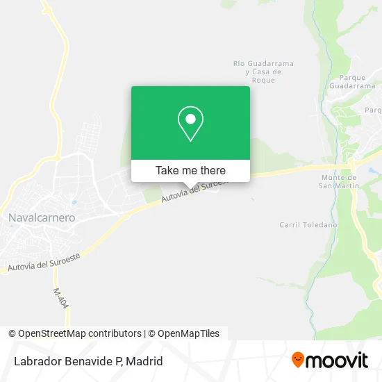 Labrador Benavide P map