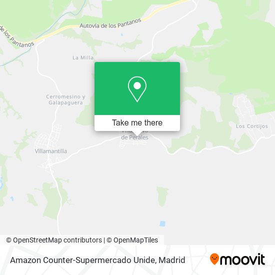 mapa Amazon Counter-Supermercado Unide