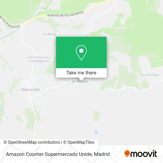 Amazon Counter-Supermercado Unide map