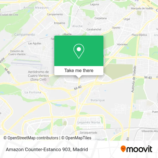 Amazon Counter-Estanco 903 map