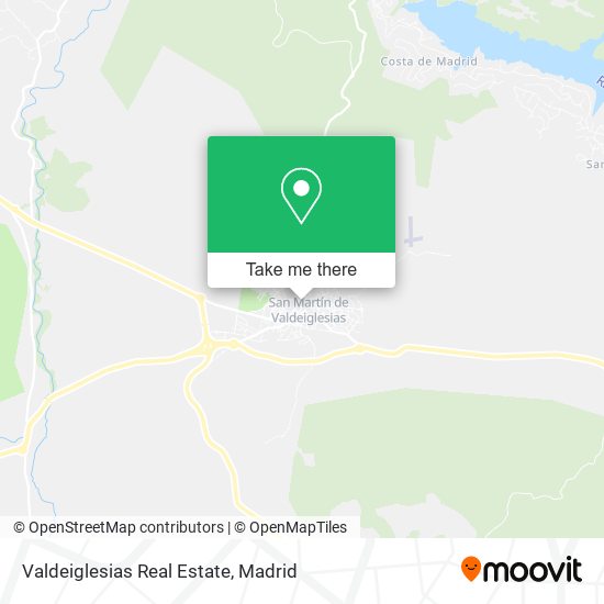 Valdeiglesias Real Estate map