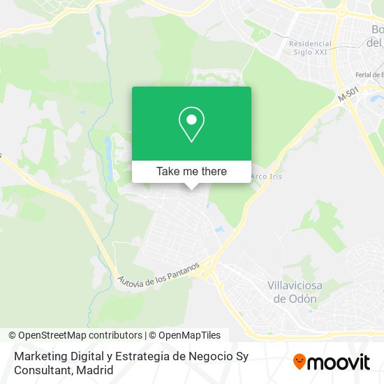 Marketing Digital y Estrategia de Negocio Sy Consultant map