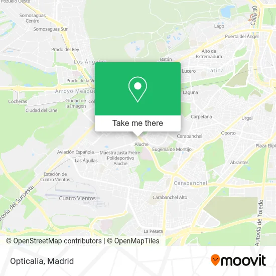 Opticalia map
