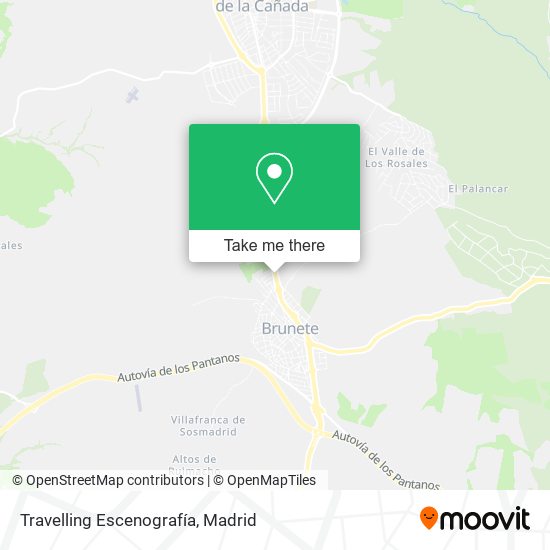 Travelling Escenografía map