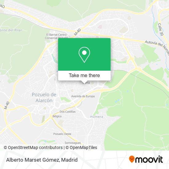 Alberto Marset Gómez map
