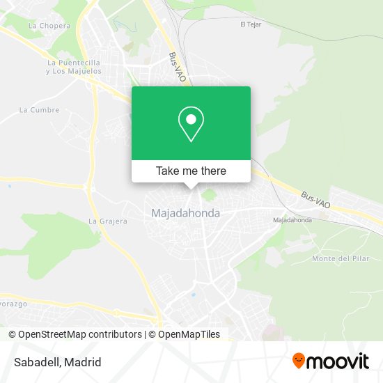 Sabadell map