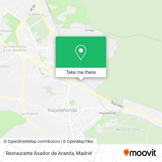 Restaurante Asador de Aranda map