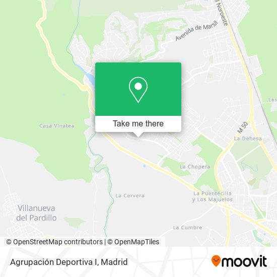 Agrupación Deportiva I map