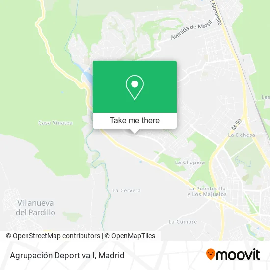 mapa Agrupación Deportiva I
