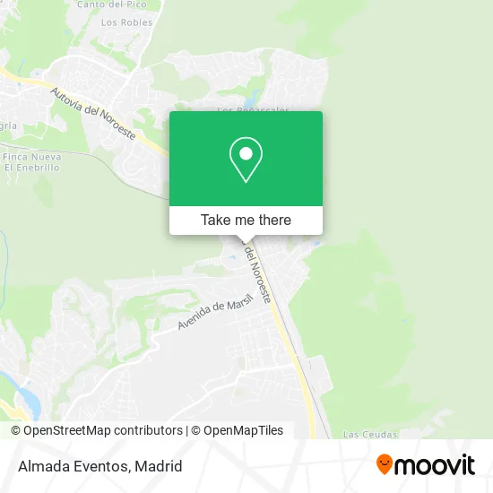 Almada Eventos map