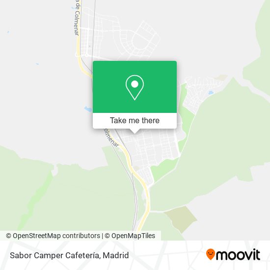 Sabor Camper Cafetería map