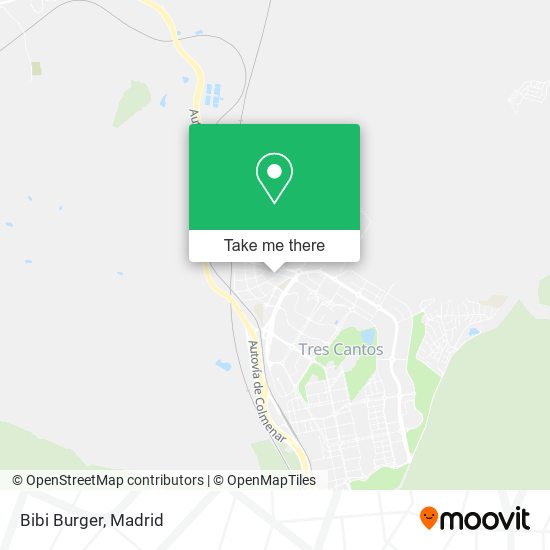 Bibi Burger map