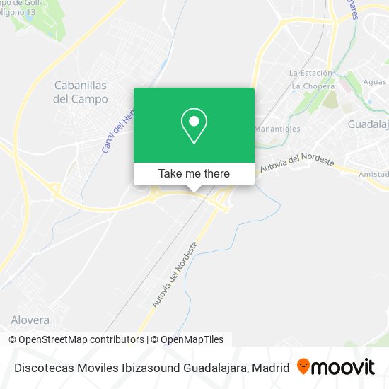 Discotecas Moviles Ibizasound Guadalajara map