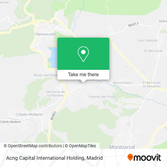 Acng Capital International Holding map