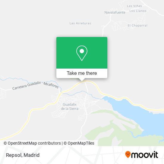 Repsol map