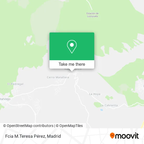 Fcia M.Teresa Pérez map