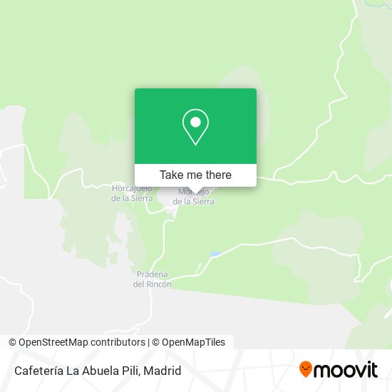 Cafetería La Abuela Pili map